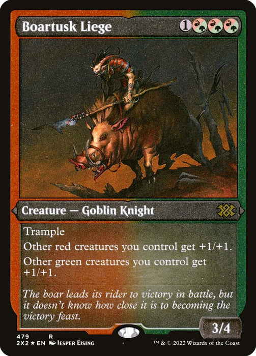 Boartusk Liege - Etched - Inverted - Etched (Foil)