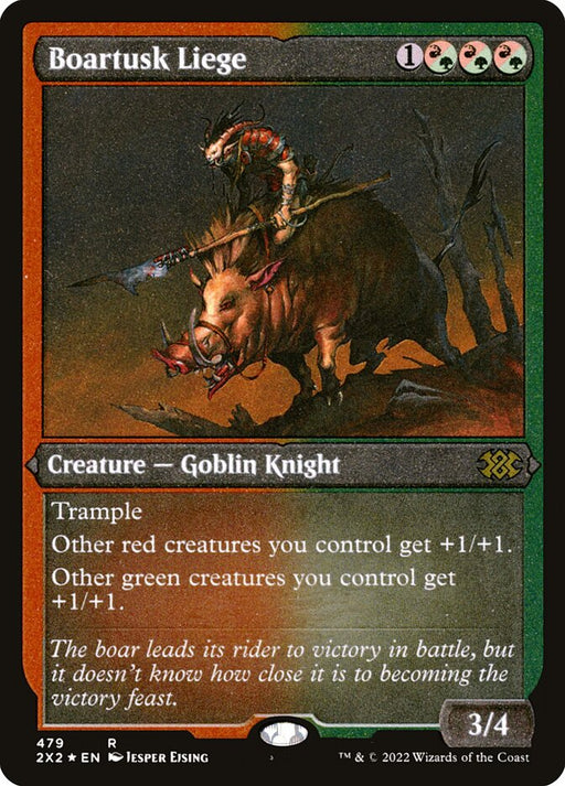 Boartusk Liege - Etched - Inverted - Etched (Foil)