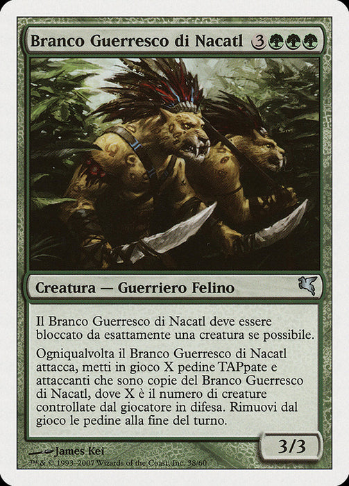 Branco Guerresco di Nacatl - Nacatl War-Pride