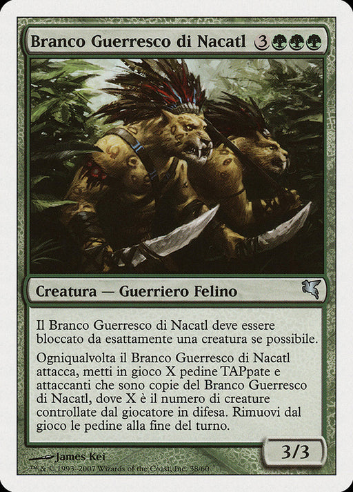 Branco Guerresco di Nacatl - Nacatl War-Pride