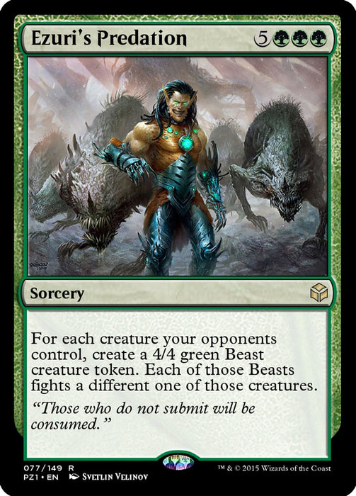 Ezuri's Predation (Foil)