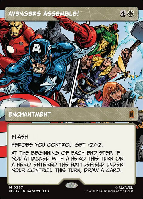 Avengers Assemble! - Borderless - Enchantment - Showcase