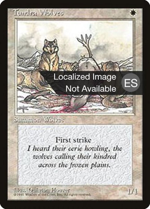 Lobos de la tundra - Tundra Wolves