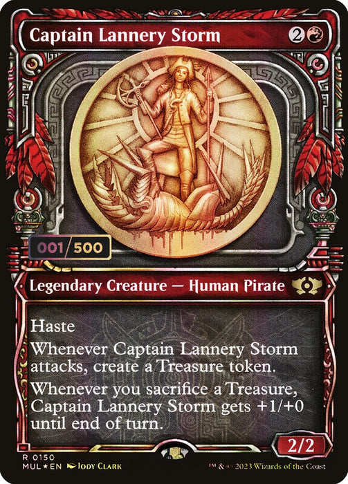 Captain Lannery Storm - Inverted - Legendary - Showcase (Foil)