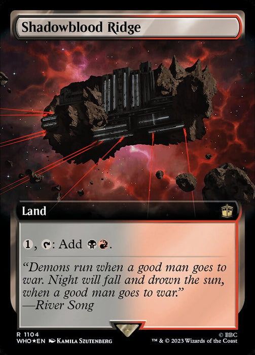 Shadowblood Ridge - Extended Art - Surge Foil (Foil)