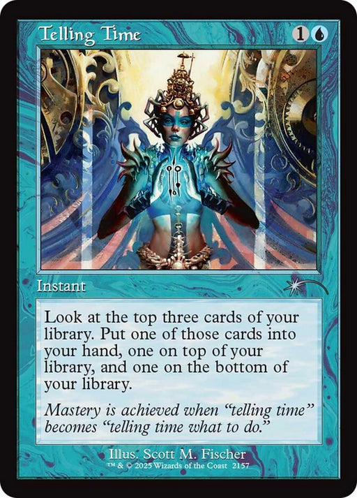 Telling Time - Retro Frame