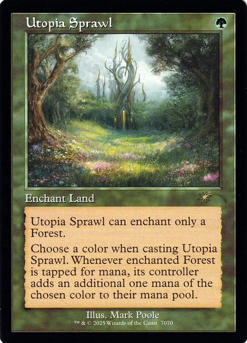 Utopia Sprawl - Retro Frame (Foil)