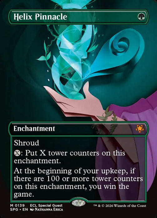 Helix Pinnacle - Borderless - Enchantment - Inverted