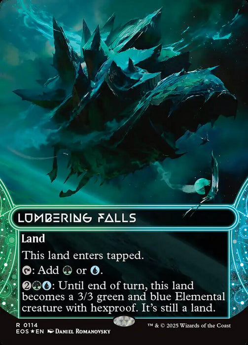 Lumbering Falls - Borderless (Foil)