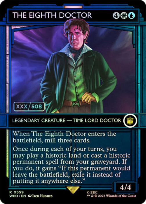 The Eighth Doctor - Borderless - Inverted - Legendary - Showcase (Foil)