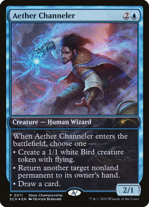 Aether Channeler - Full Art - Inverted