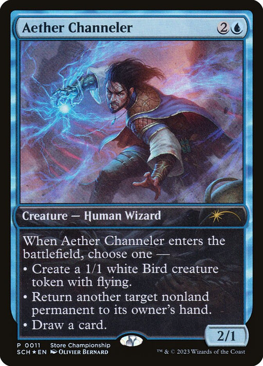 Aether Channeler - Full Art - Inverted