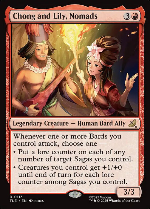 Chong and Lily, Nomads - Legendary