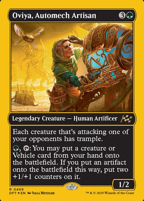 Oviya, Automech Artisan - Legendary - Inverted (Foil)