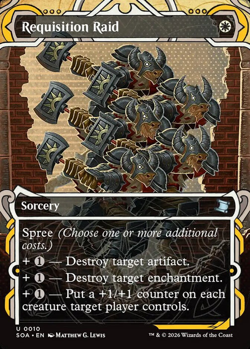 Requisition Raid - Borderless - Inverted - Showcase (Foil)