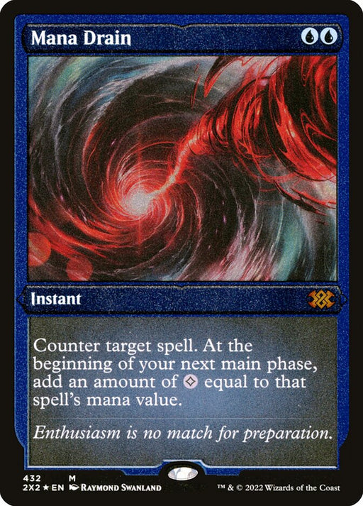 Mana Drain - Etched - Inverted - Etched (Foil)