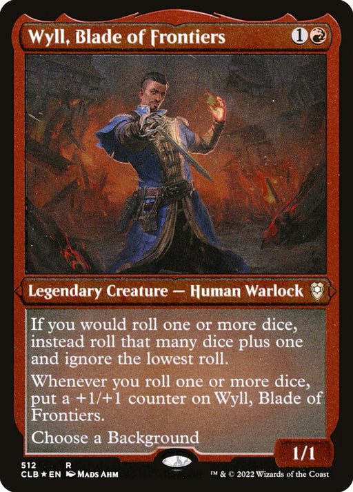 Wyll, Blade of Frontiers - Etched - Inverted - Legendary - Etched (Foil)