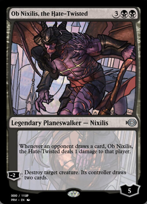Ob Nixilis, the Hate-Twisted (Foil)