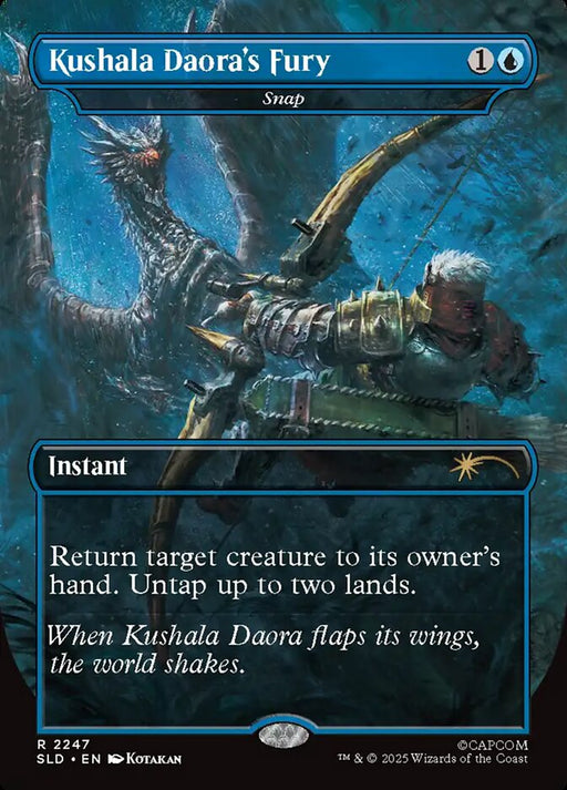 Kushala Daora's Fury - Snap - Borderless - Full Art - Inverted (Foil)