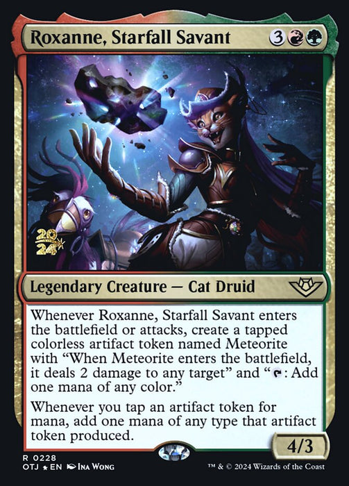 Roxanne, Starfall Savant - Legendary (Foil)