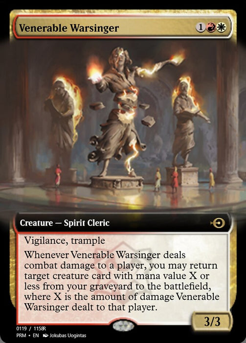 Venerable Warsinger (Foil)