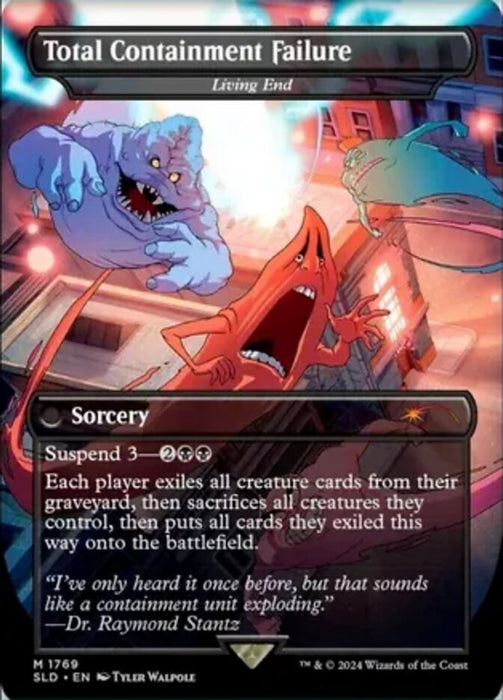 Total Containment Failure - Living End - Borderless - Full Art - Inverted (Foil)