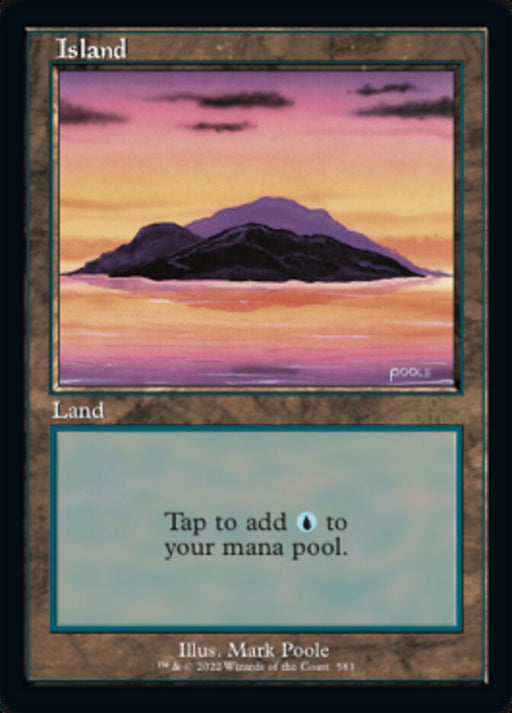 Island - Retro Frame
