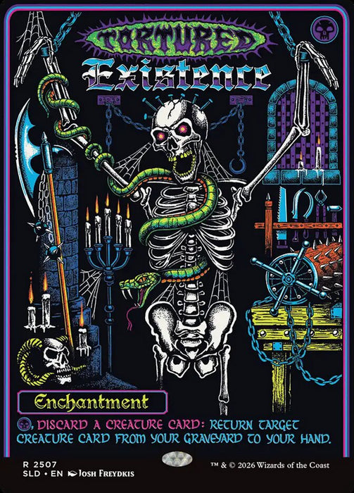 Tortured Existence - Borderless - Full Art (Foil)