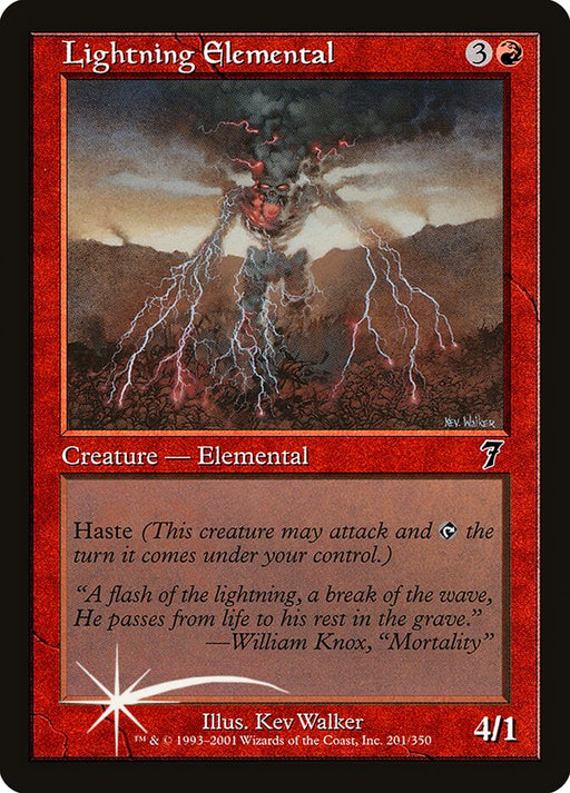 Lightning Elemental (Foil)