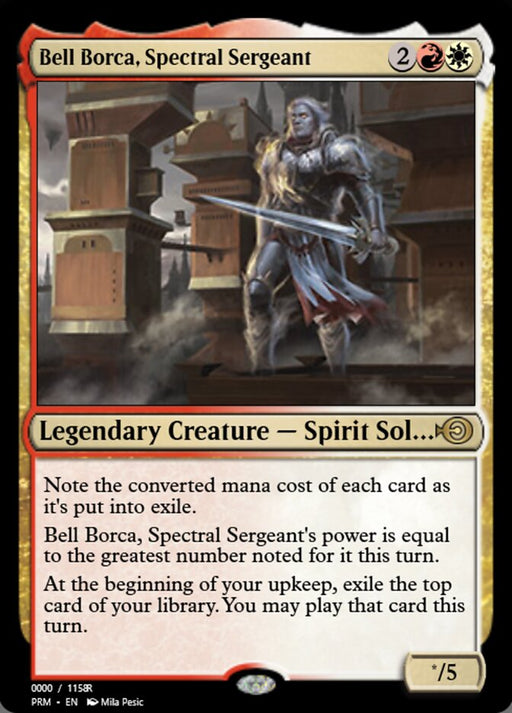 Bell Borca, Spectral Sergeant - Legendary (Foil)