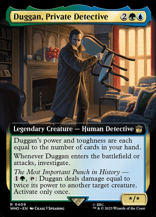Duggan, Private Detective - Extended Art - Legendary