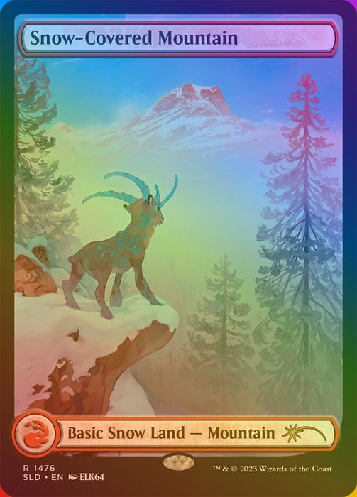 Snow-Covered Mountain - Full Art - Fullart (Foil)