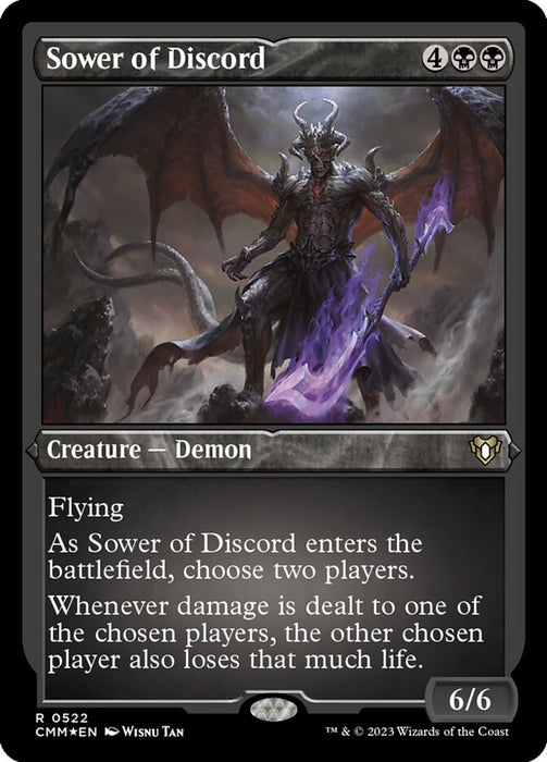 Sower of Discord - Etched - Inverted - Etched (Foil)