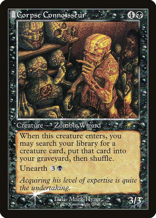 Corpse Connoisseur - Retro Frame - Tombstone (Foil)