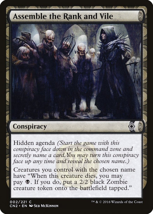 Assemble the Rank and Vile - Draft