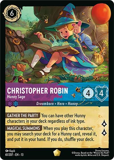 Christopher Robin - Hunny Sage - Foil