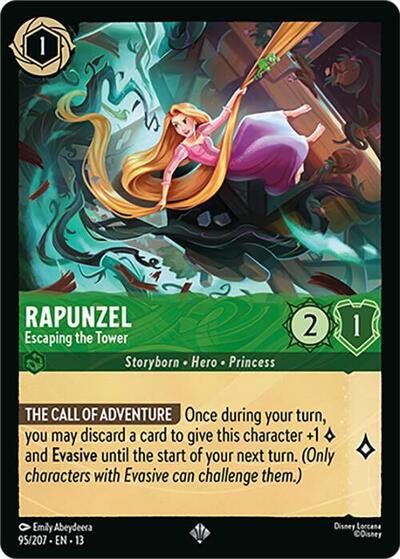 Rapunzel - Escaping the Tower - Foil