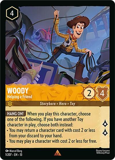Woody - Helping a Friend - Foil