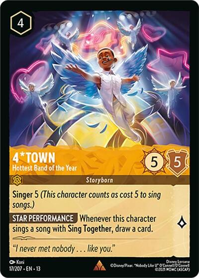 4*Town - Hottest Band of the Year - Foil