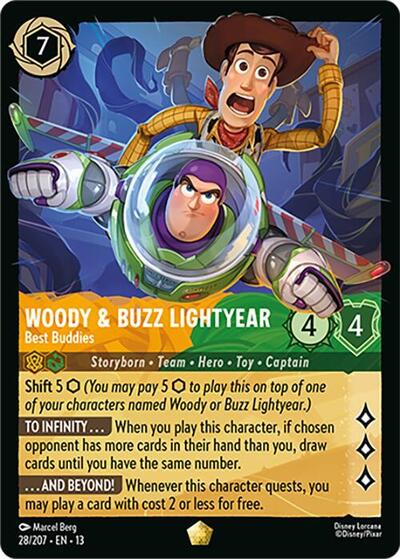 Woody & Buzz Lightyear - Best Buddies - Foil