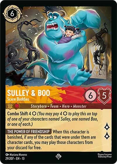Sulley & Boo - Scare Buddies - Foil