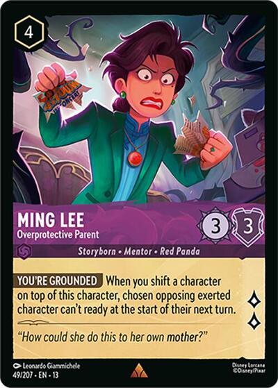 Ming Lee - Overprotective Parent - Foil