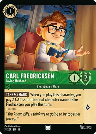 Carl Fredricksen - Loving Husband - Foil