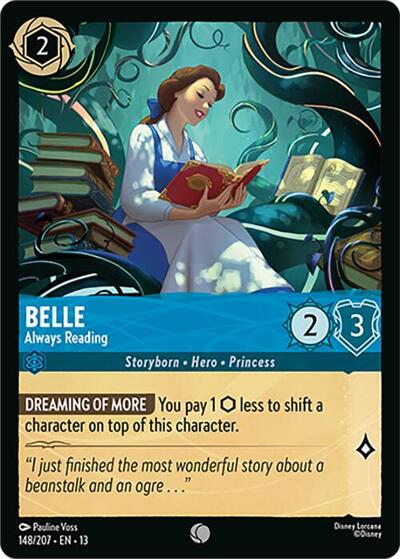 Belle - Always Reading - Foil
