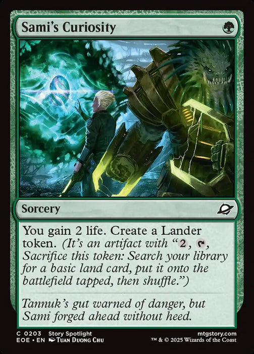 Sami's Curiosity (Foil)