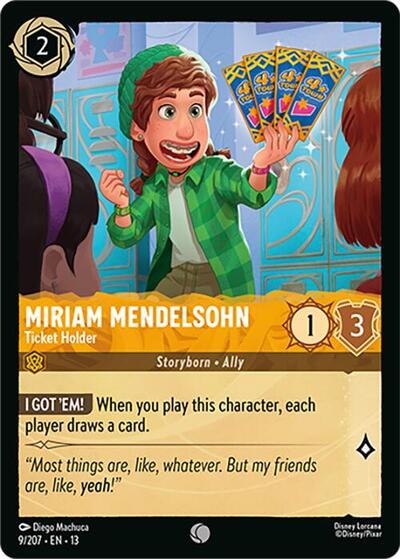 Miriam Mendelsohn - Ticket Holder - Foil