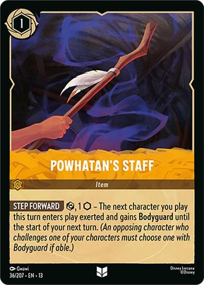 Powhatan's Staff - Foil
