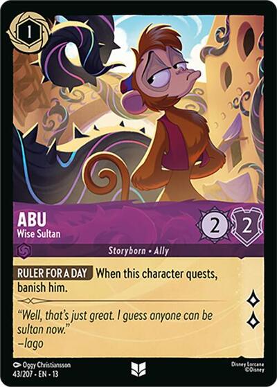 Abu - Wise Sultan - Foil