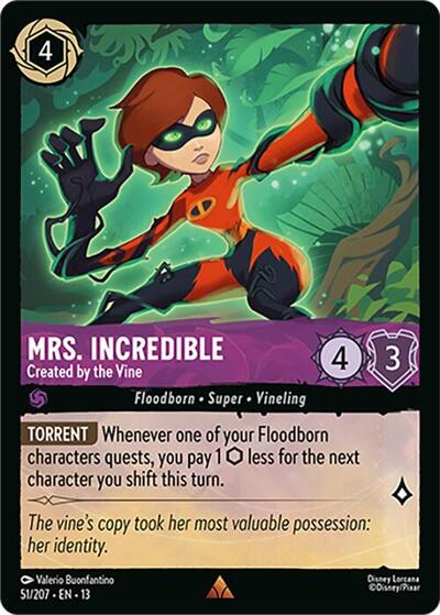 Mrs. Incredible - Created by the Vine - Foil