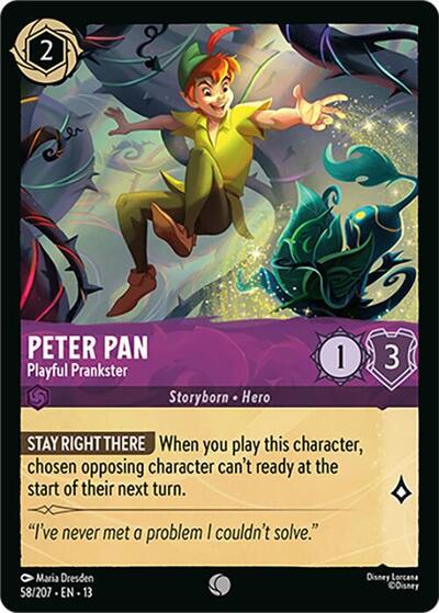 Peter Pan - Playful Prankster - Foil